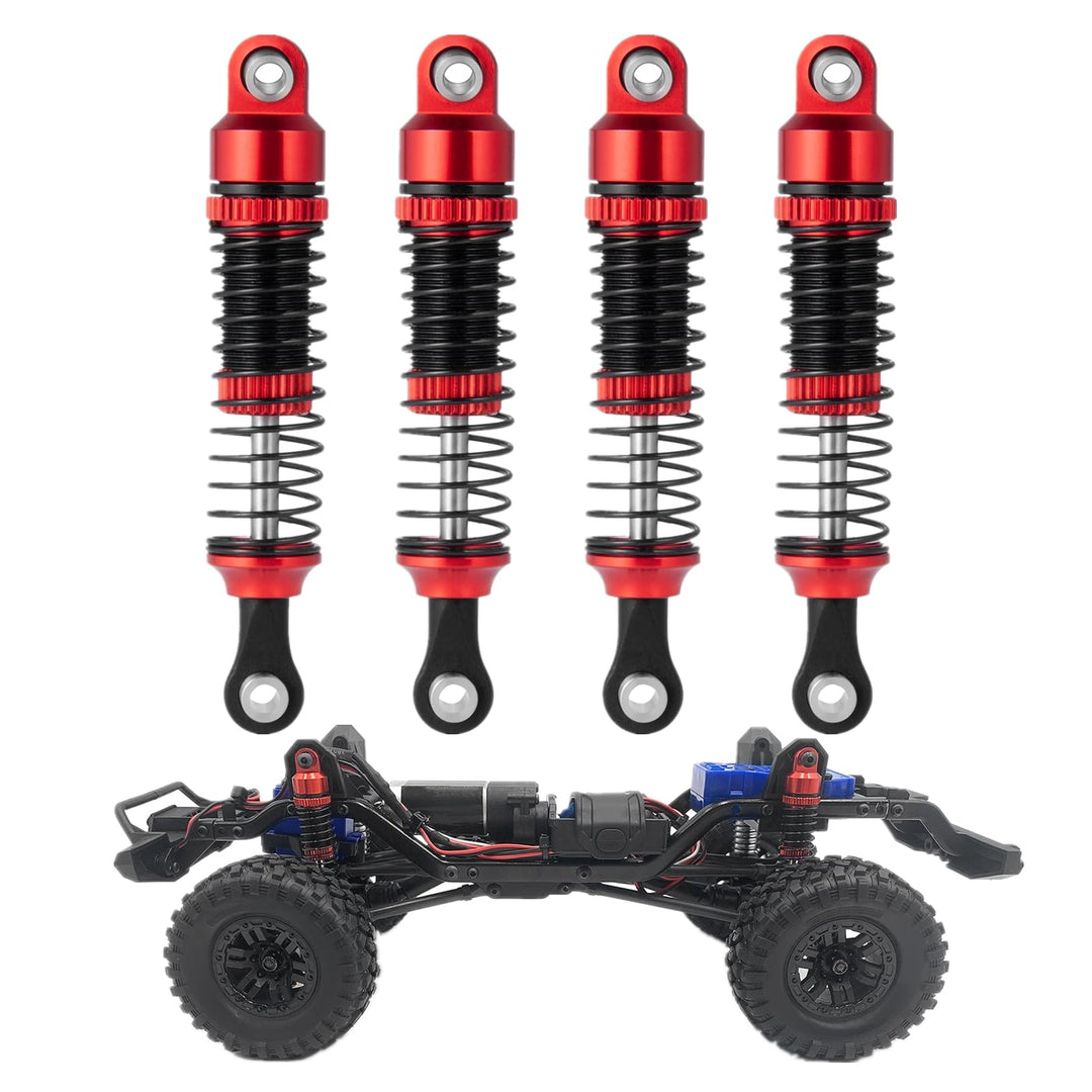 Runup Metall-Stossdämpfer für TRX4M, TRX-4M, Bronco Defender 1/18 RC Crawler, Auto-Upgrade-Teile, 4