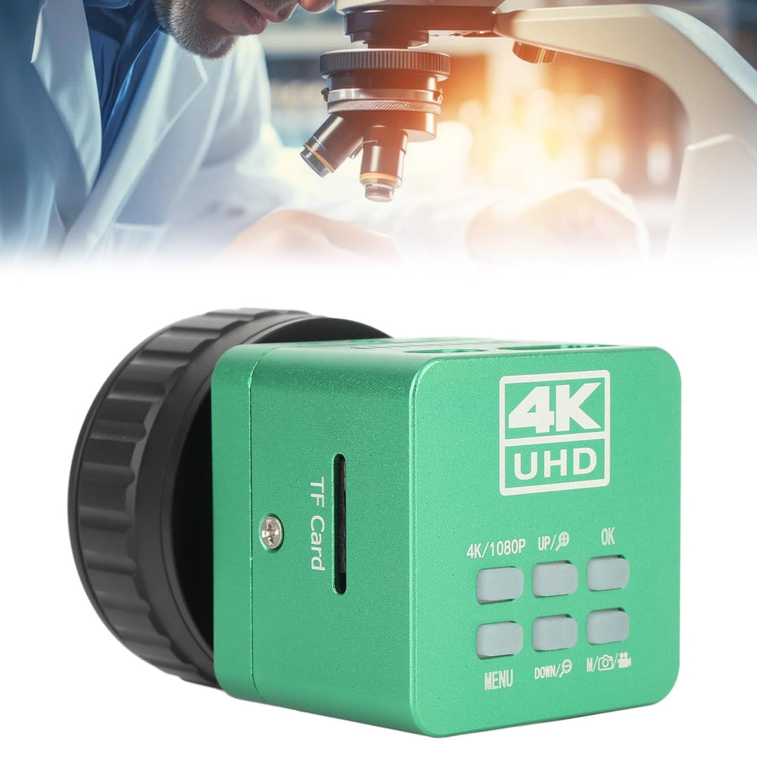 HY-6210 Elektronisches Okular, 4K Mikroskopkamera, 41 MP, 0,5-Fach Adapterobjektiv, mit Fernbedienun