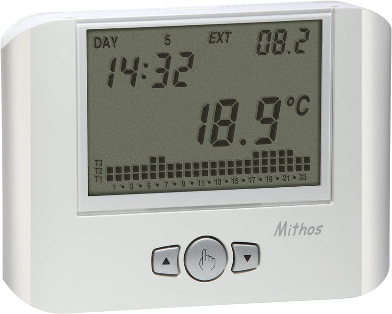 Vemer Thermostat-Zeitschaltuhr Mithos wöchentlich programmierbar, VE328100