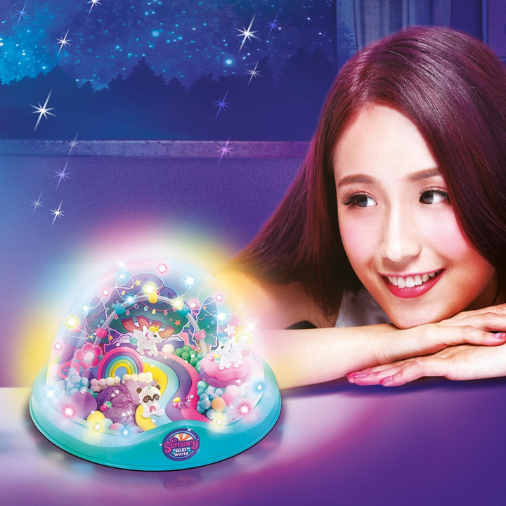 C Toys So Sensory Mini World – Die Welt der Einhörner DIY – Set zum Erstellen Ihrer Welt – Geschenki