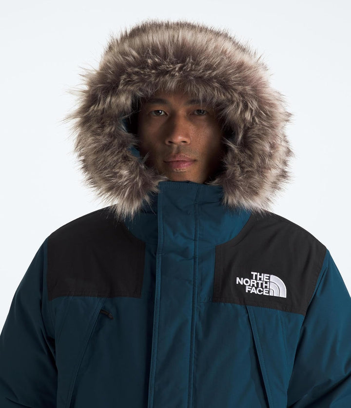 The North Face Herren Mcmurdo Cordovan Jacke XXL Midnight Petrol/Tnf Bla, XXL Midnight Petrol/Tnf Bl