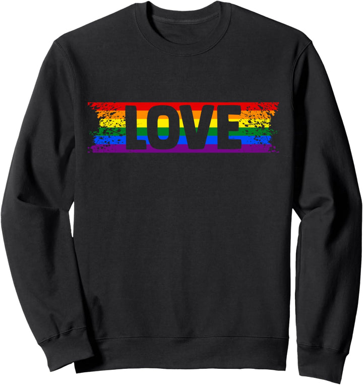 LGBTQ Gay Pride Flagge Regenbogen LGBT Liebe Sweatshirt