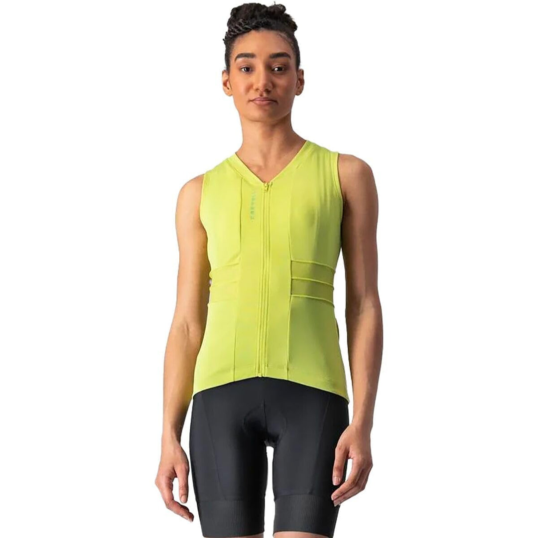 CASTELLI Damen Anima 4 Sleeveless T-Shirt S Heller Limette/Absinth, S Heller Limette/Absinth