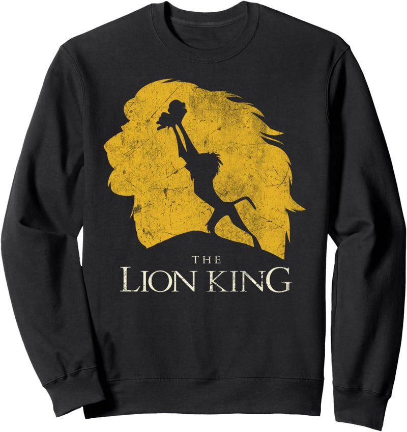 Disney The Lion King Rafiki Simba Silhouette Fill Sweatshirt