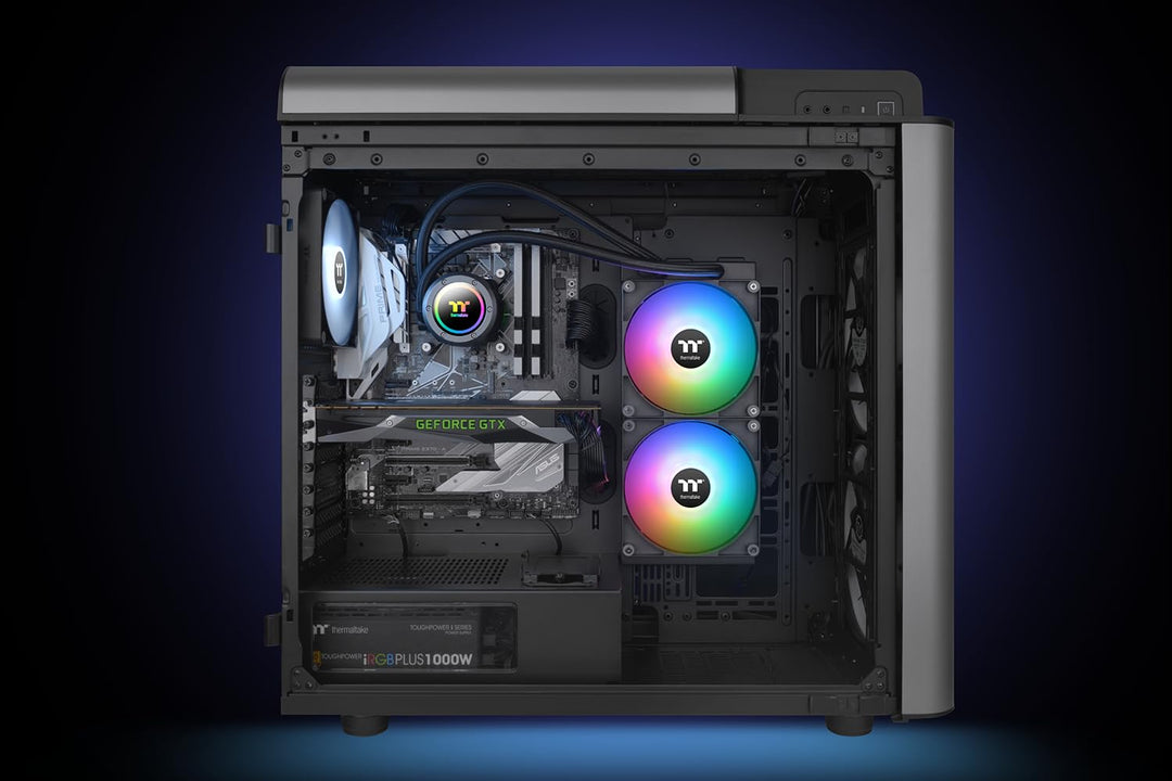 Thermaltake TH280 V2 ARGB Sync CPU Liquid Cooler All-In-One 280mm ARGB Black, 280mm ARGB Black