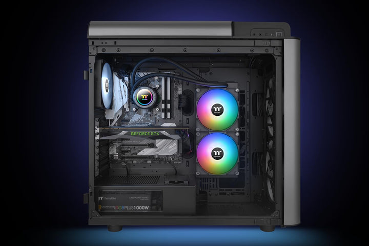 Thermaltake TH280 V2 ARGB Sync CPU Liquid Cooler All-In-One 280mm ARGB Black, 280mm ARGB Black