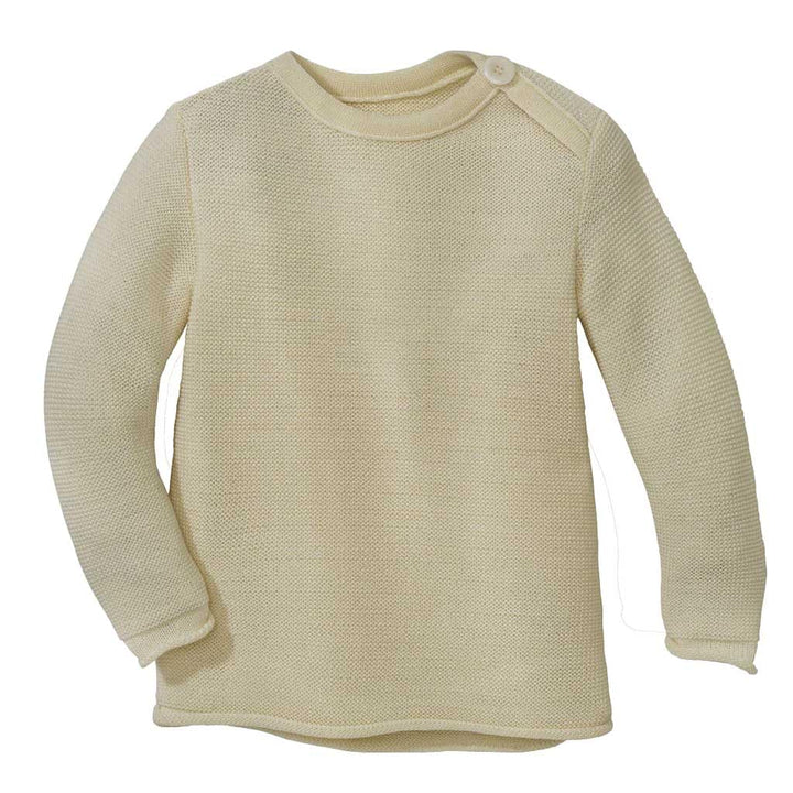 Baby-Pullover Baby &amp; Kleinkind - 100% Bio-Merino - atmungsaktiv, warm Unisex Gr. 50 – 92 - nachhalti