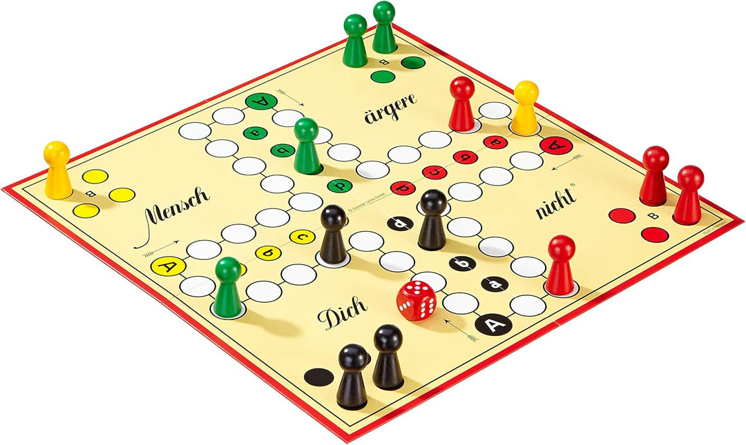 Schmidt Spiele 49282 - Classic Line MyRummy, Legespiel mit grossen Spielsteinen & 49085 Classic Line