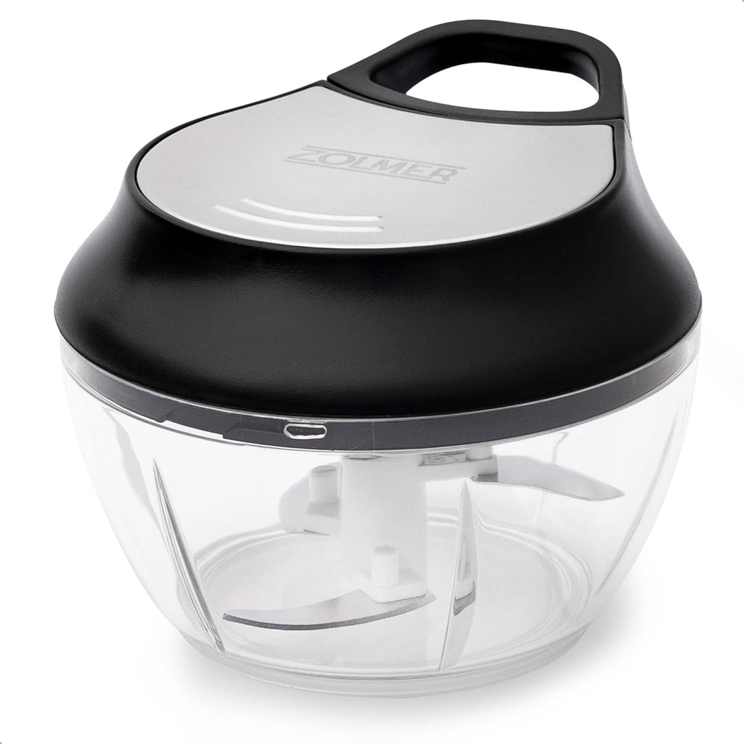 ZOLMER® Zwiebelschneider - Manueller Zerkleinerer mit Seilzug als Gemüseschneider - Multizerkleinere