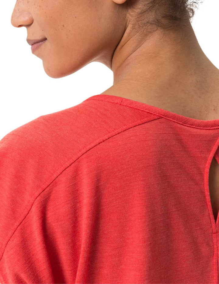VAUDE Damen Women's Skomer T-Shirt Iii T-Shirt 34 Flame, 34 Flame