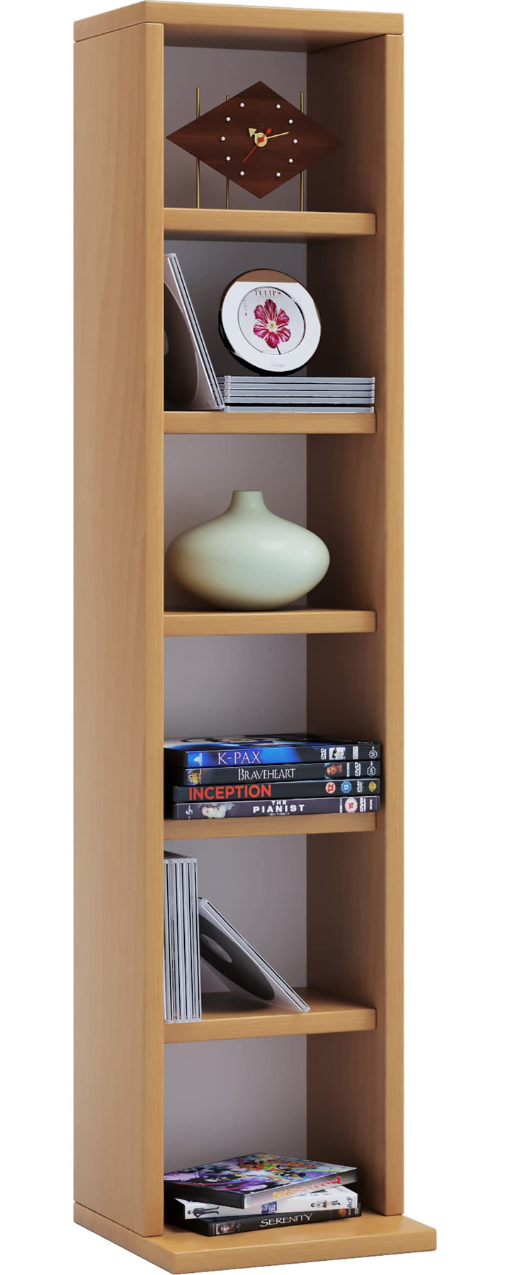 VCM Elementa 12053 CD/DVD-Anbauprogramm buche, Buche