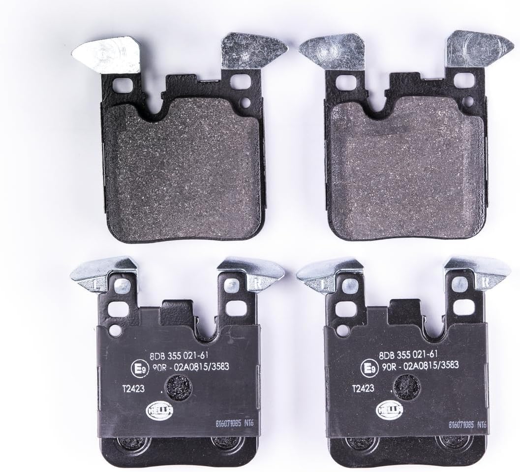 HELLA PAGID 8DB 355 021-611 Bremsbelagsatz - T2423 - Dicke/Stärke: 16.8mm - Bremssystem: Brembo - fü