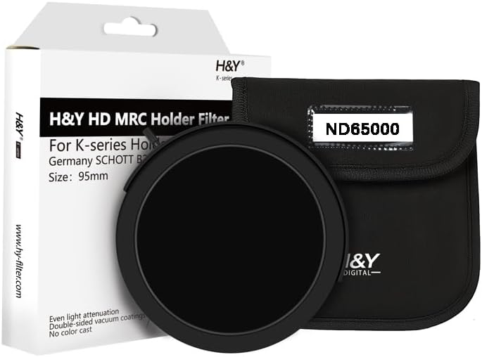 H&Y HD ND65000 Einsteckfilter 95mm f. Filterhalter