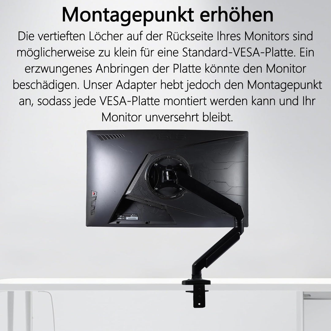 VG27AQ3A VESA-Halterungsadapter kompatibel mit ASUS ROG,ProArt,TUF Gaming-Monitoren(passend für VG27