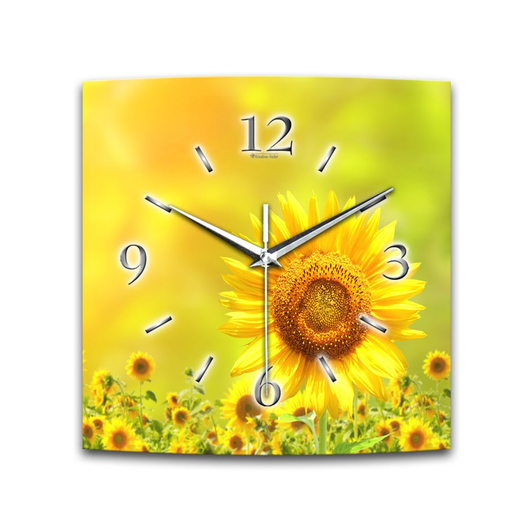 Relax Flower Designer Funk Wanduhr Funkuhr modernes Design * Made in Germany* Verschiedene Motive (S
