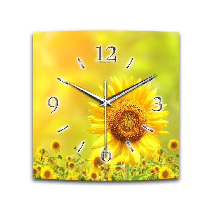 Relax Flower Designer Funk Wanduhr Funkuhr modernes Design * Made in Germany* Verschiedene Motive (S
