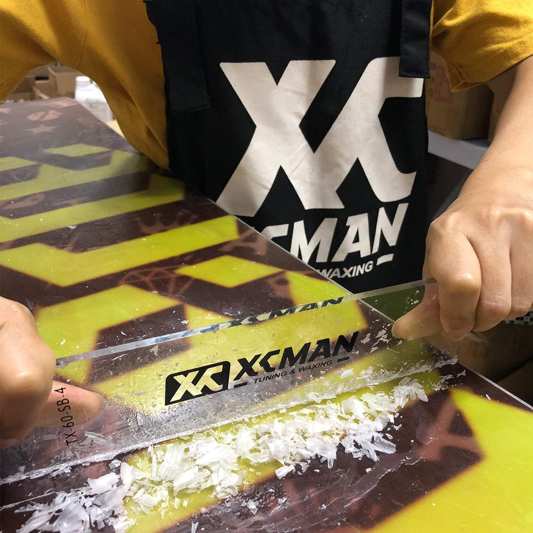 XCMAN Alpine Ski Freeride & Snowboard Base Wax Plastic Scraper 2pcs Snowboard 230 x 60 x 4 mm, Snowb