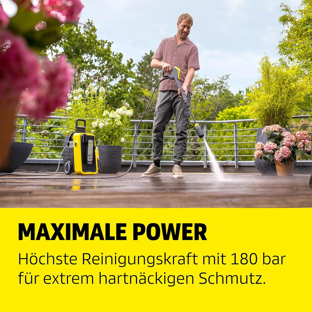 Kärcher Hochdruckreiniger K 7 Comfort Premium Connect, Druck: max. 180 bar, Fördermenge: 600 l/h, Fl
