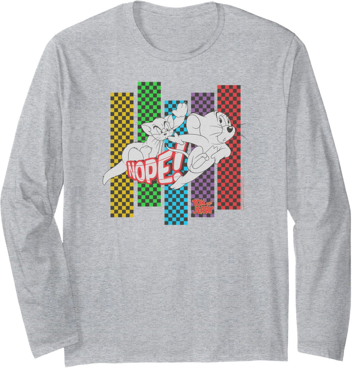Tom and Jerry Cat and Mouse Nope Langarmshirt