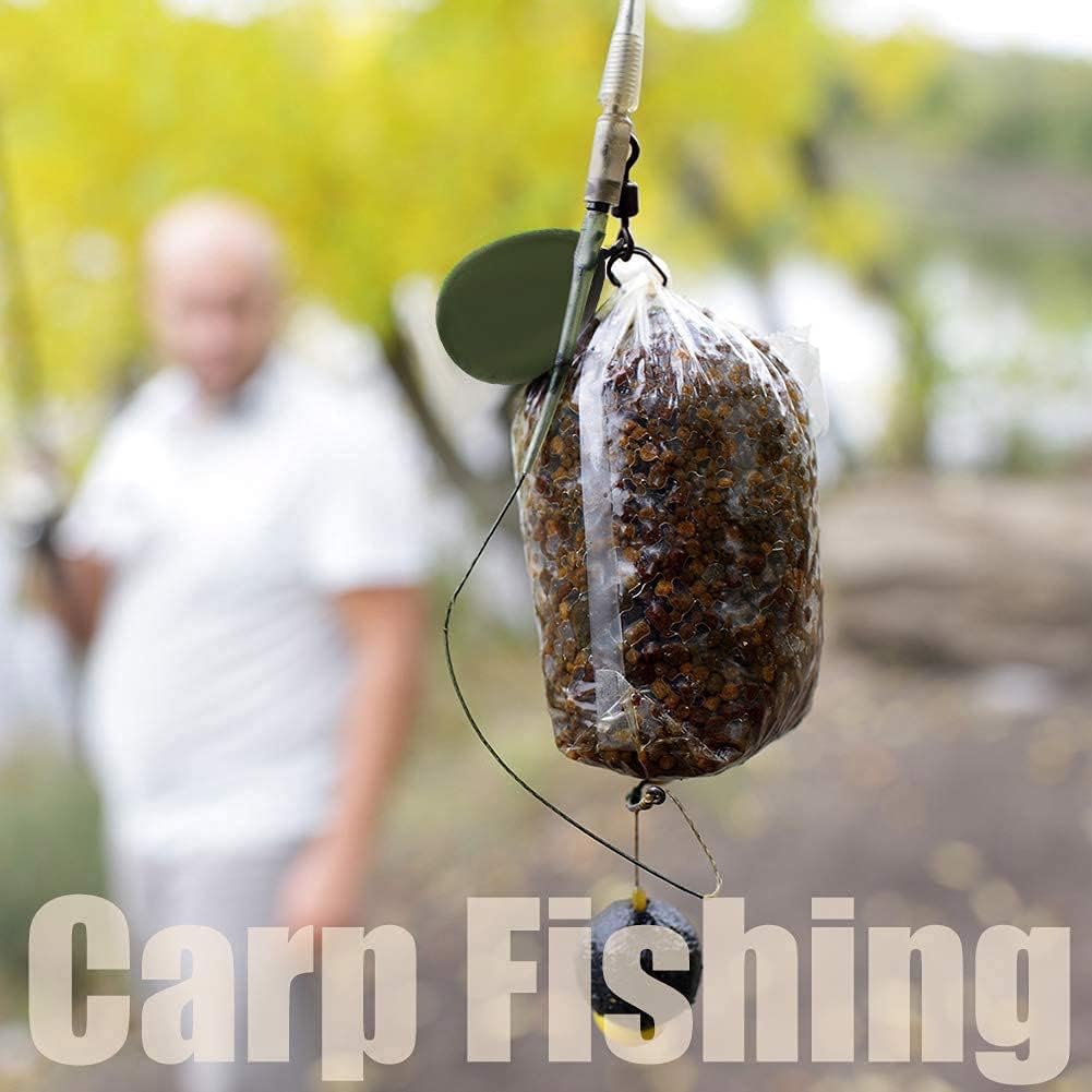 Croch Karpfen Zubehöre Set 10 Stück 4 Verschiedene Grösse mit Wirbel zum karpfenangeln