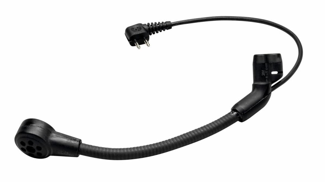 3M 7100112093 Peltor MT33/1 Flexmikrofon Dynamic, Wasserdicht Inklusive Windschutz, 130mm Kabel