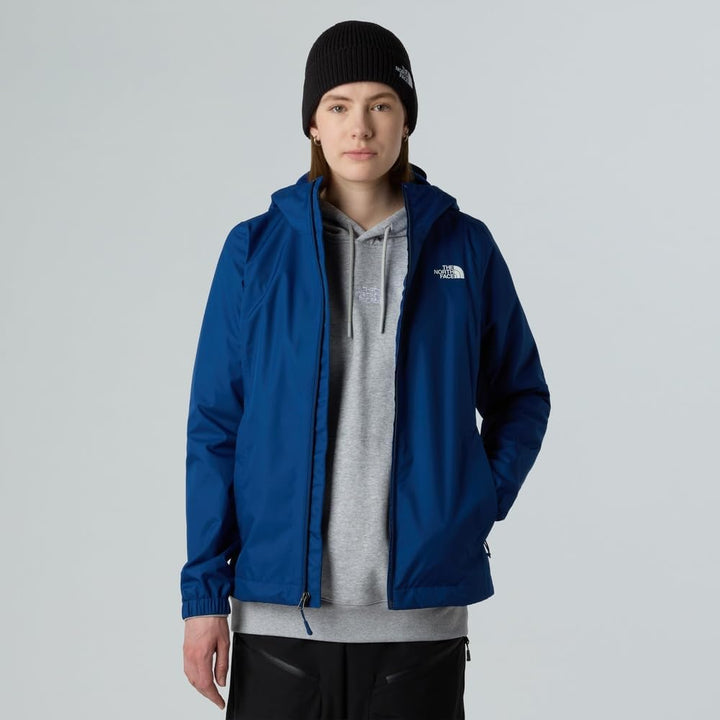 THE NORTH FACE - Herren Quest Kapuzenjacke - Wasserdicht, Atmungsaktiv - Monument Grey S Estate Blue