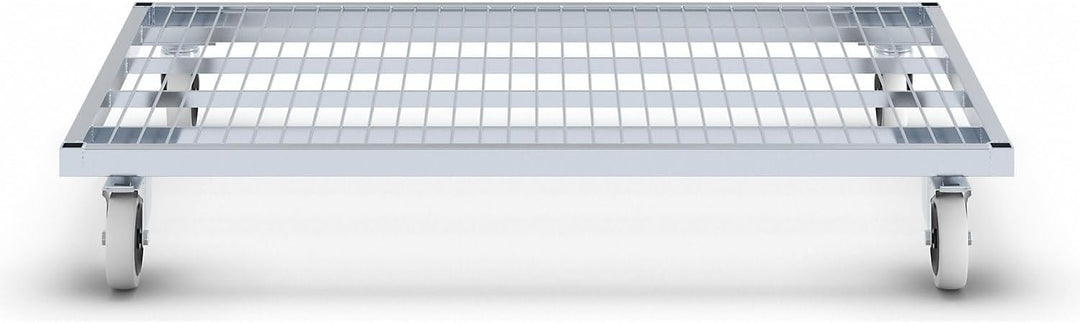 kaiserkraft | Stahl-Rollplatte | LxBxH 1200 x 800 x 190 mm | Gewicht 19 |1 kg