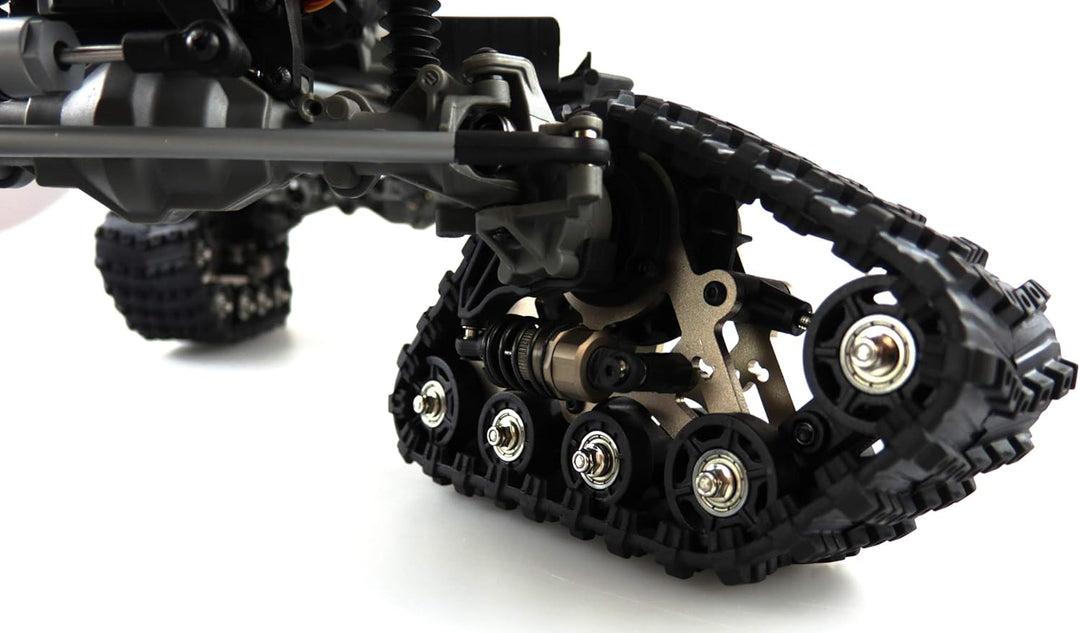 Amewi RC Scale Crawler AMXRock RCX10BTS Pick-Up 1:10, RTR Militär grün