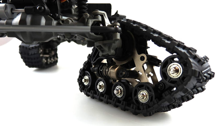 Amewi RC Scale Crawler AMXRock RCX10BTS Pick-Up 1:10, RTR Militär grün