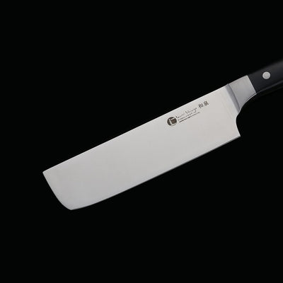 IZUMI ICHIAGO Nakiri Hack- und Gemüsemesser, Japanischer High-Carbon Edelstahl Griff Tecaran® Izumi