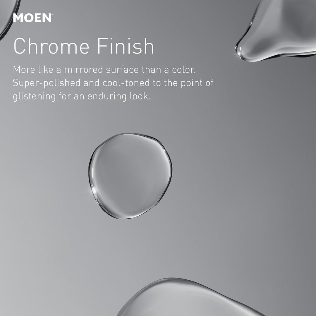 Moen 8 6345, 20,3 cm Feste Rainshower Duschkopf, Chrom Chrome, Chrome
