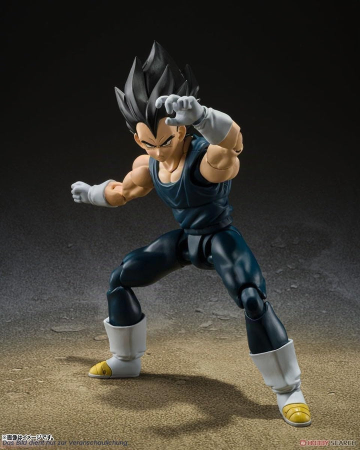 BANDAI Spirits(バンダイ スピリッツ) S.H. Figuarts Dragon Ball Super Vegeta Super Hero vorbemalte Actionfigur