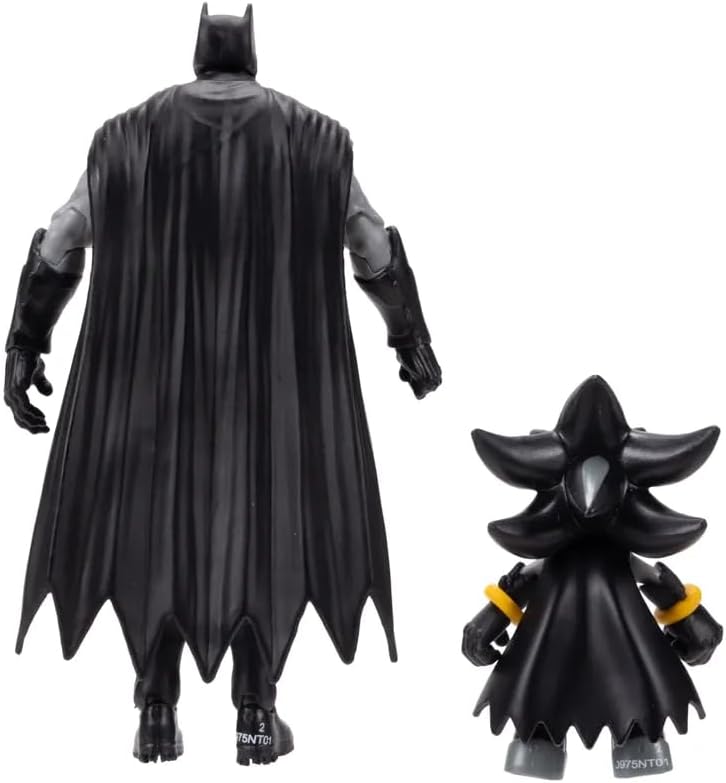 Sonic The Hedgehog DC x Sonic Shadow als Batman und Batman Actionfiguren-Multipack, Jakks Pacific, e