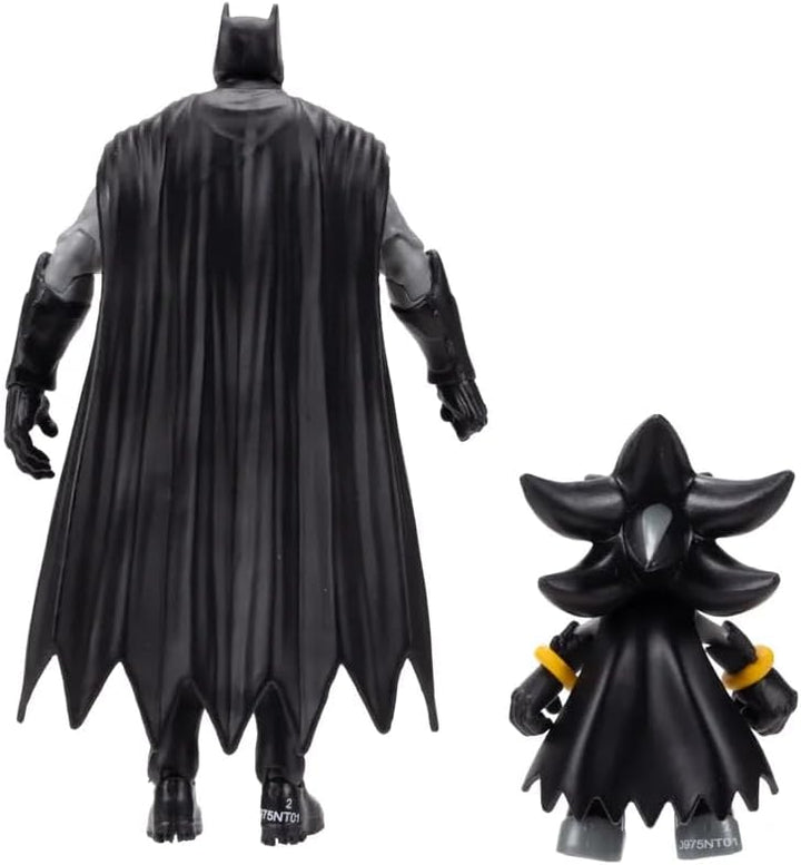 Sonic The Hedgehog DC x Sonic Shadow als Batman und Batman Actionfiguren-Multipack, Jakks Pacific, e