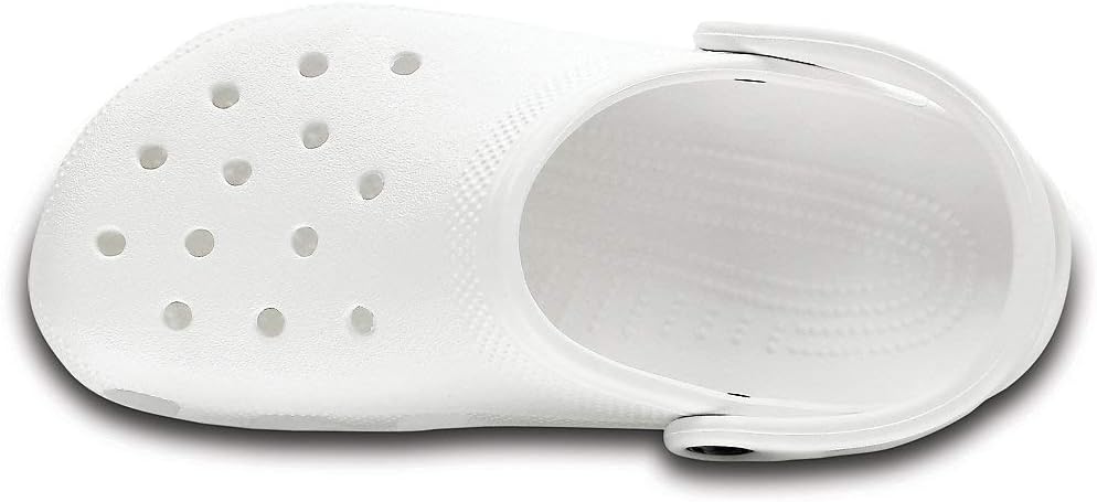 Crocs Unisex Classic Clogs 38/39 EU Weiss, 38/39 EU Weiss