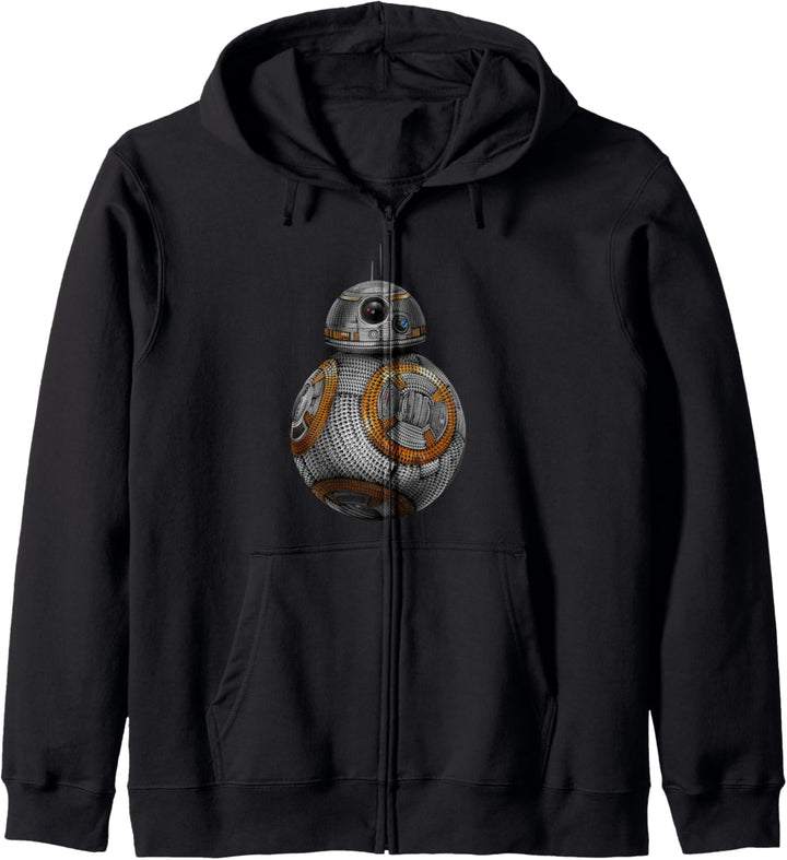 Star Wars BB-8 Texture Poster Kapuzenjacke