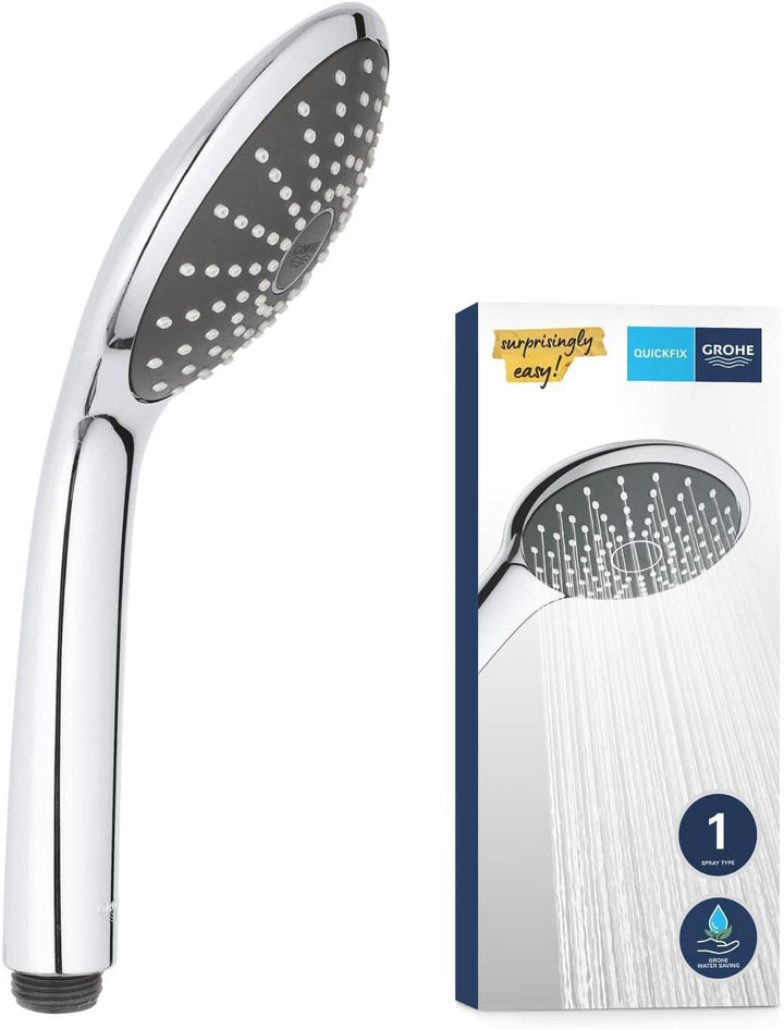 GROHE Vitalio Joy 110 | Mono Handbrause mit 1 Strahlart | chrom | 27316000 Grau, Grau