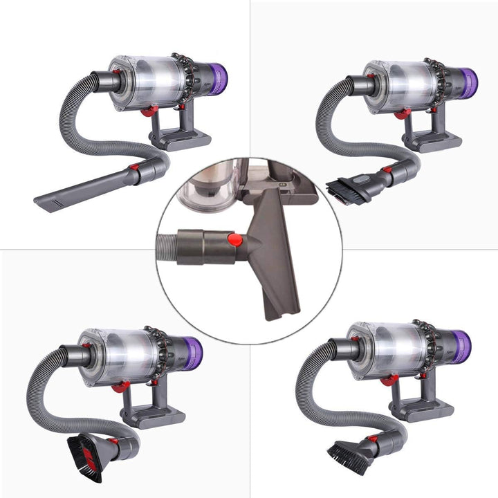 Queta Dehnbarer flexibler Schlauch für Dyson V7 V8 V10 SV10 SV11 Serie, Schlauch