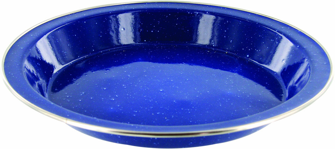 Highlander Deluxe-Emaille-Teller, Marineblau