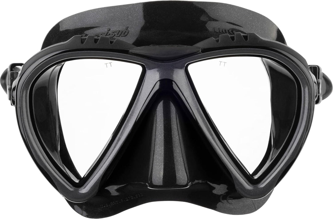 Cressi Tauchmaske Lince Low Volume Made In Italy dark, dark