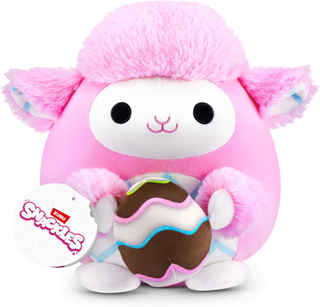 Snackles Oster-Edition von ZURU, 20 cm, Plüsch, flauschig-weiches, 20 cm grosses Osterplüschspielzeu