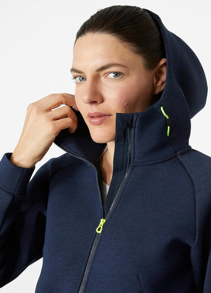 Helly Hansen Damen W Hp Ocean Fz Jacket 2.0 Hoodie S Navy, S Navy