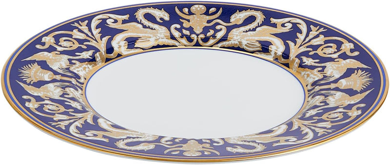 Wedgwood Renaissance Salatteller, goldfarben, 22,9 cm 9" Blau, 9" Blau