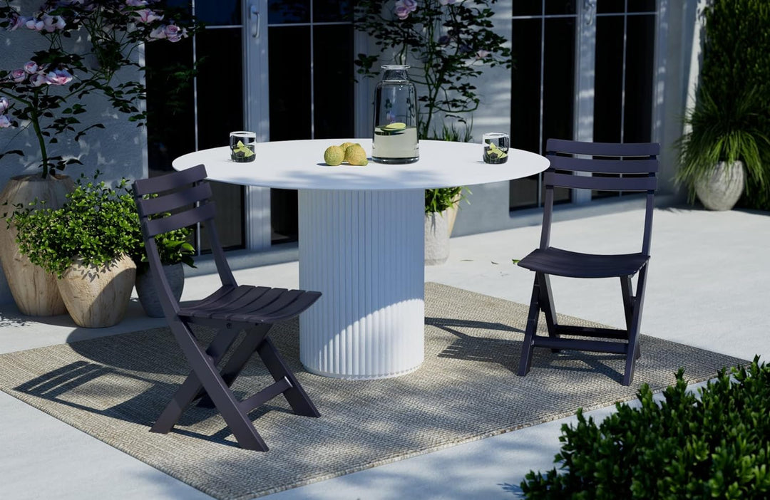 Ipae-Progarden S.P.A. 8009271022003 SILLA PLEGABLE COLOR: NEGRO 44x41x78cm MODELO: KOMODO IPAE PROGA