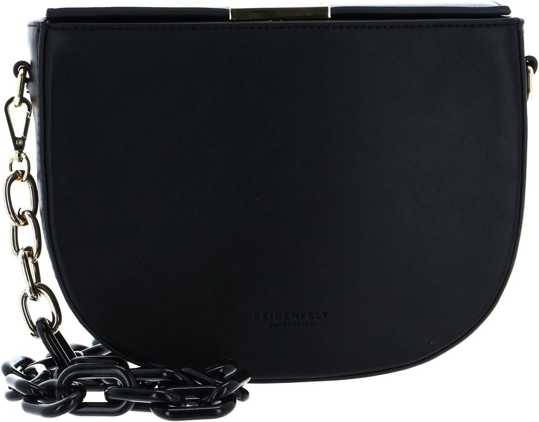 SEIDENFELT MANUFAKTUR SFM202 Saddle Bag Black/Gold