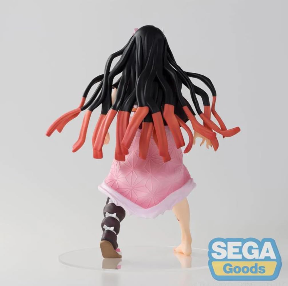 SEGA Unisex Kinder Slayer: Kimetsu no Yaiba-Nezuko Kamado-Demon Form Advancing Vesion Statue, Bunt