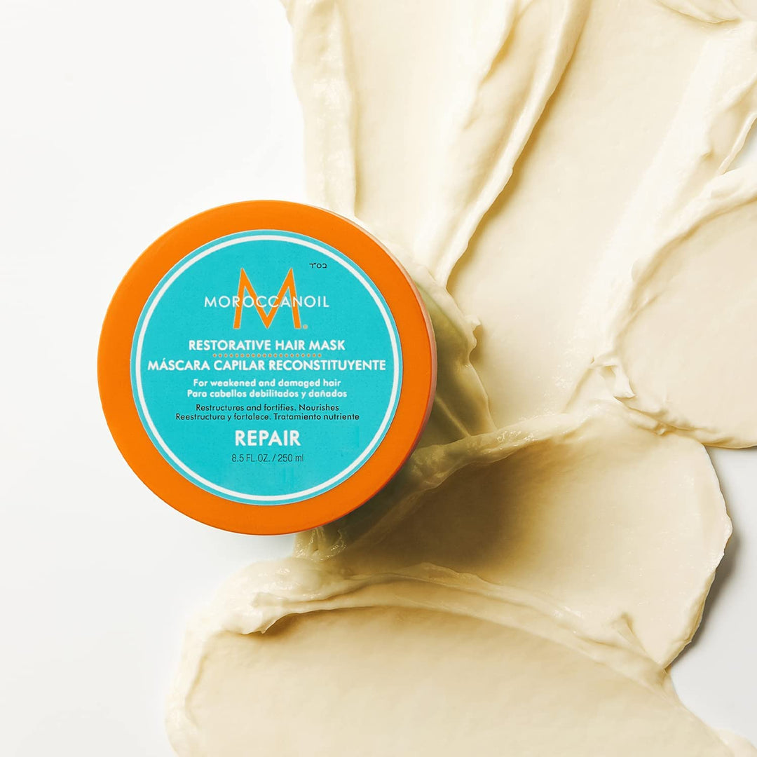 Moroccanoil Stärkende Haarmaske 250 ml (1er Pack) Bundle mit Regenerierendes Shampoo, 250 ml (1er P