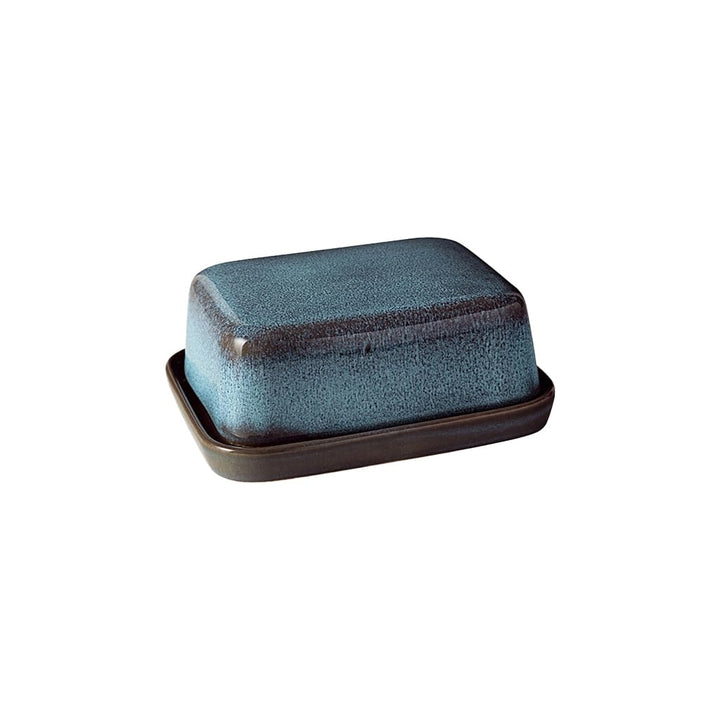 like. by Villeroy & Boch – Lave glace Butterdose Blau, Spülmaschinenfest, Mikrowellensicher, Butters