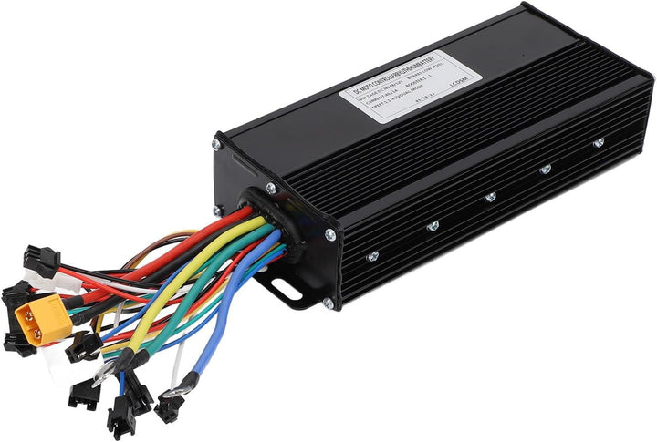 BuyWeek Elektrofahrrad Brushless Motor Controller Kit, 36V 48V 52V 1500W 2000W 40A 3 Modus Sinuswell