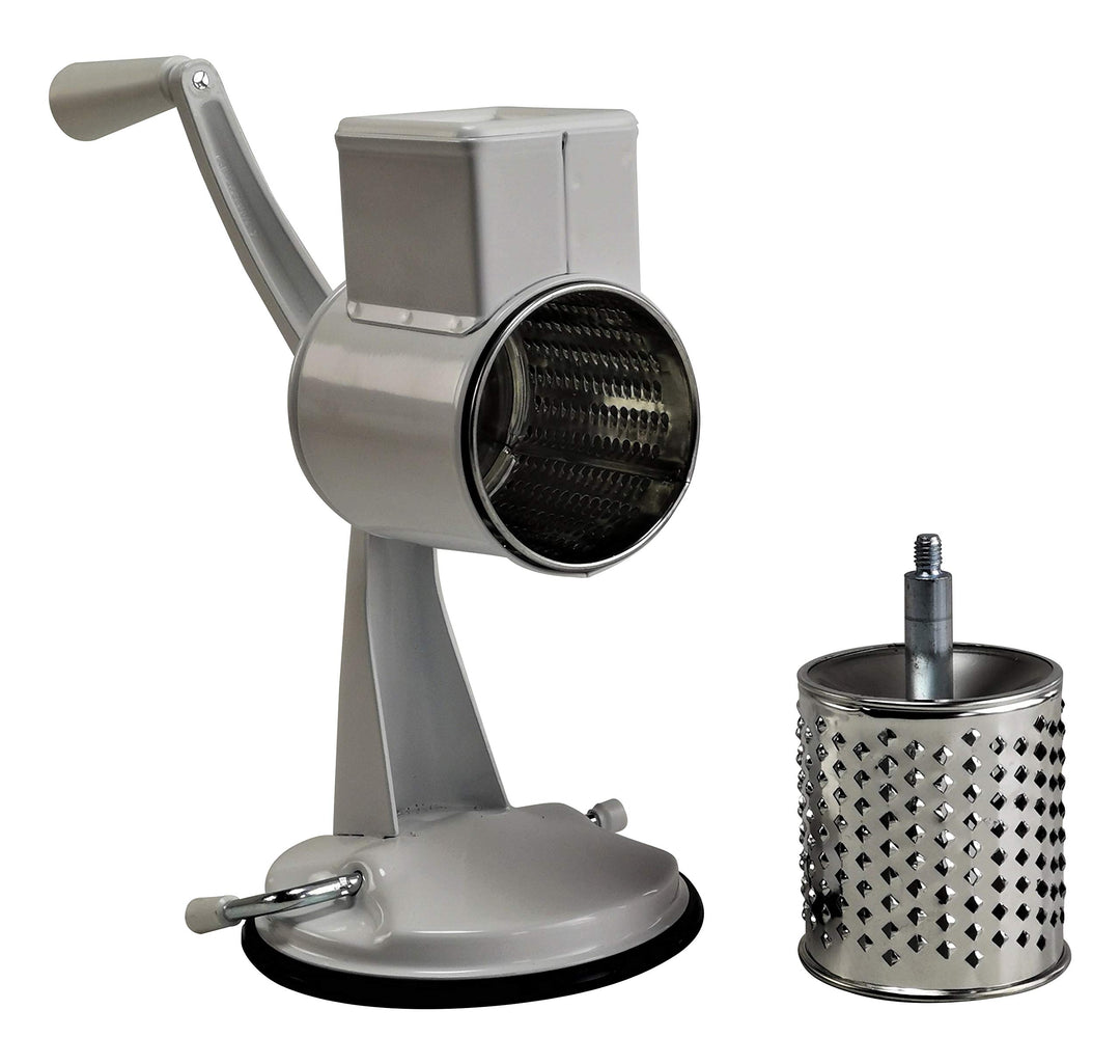 Kartoffelreibe Reibemaschine mit 2 Trommeln und Saugfuss